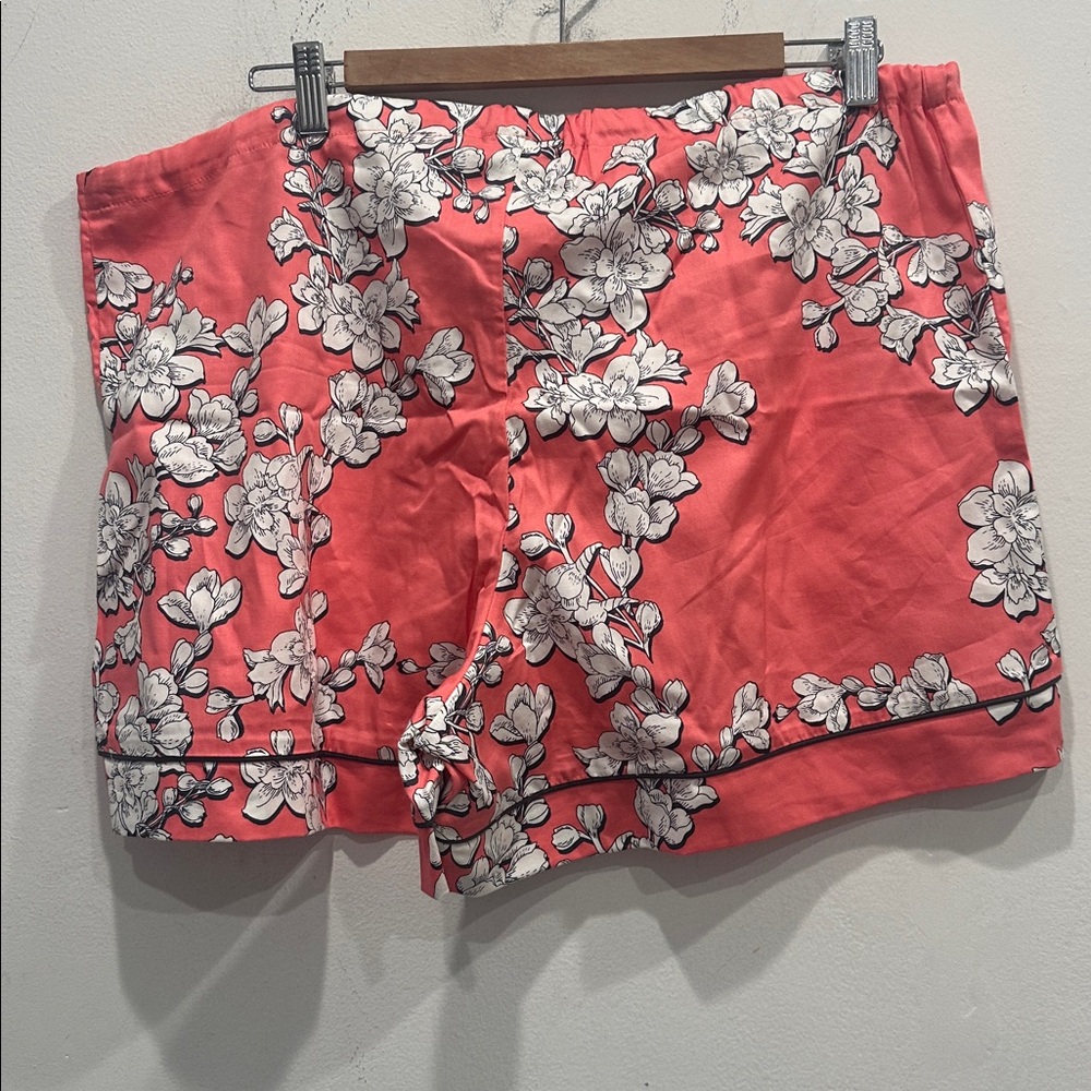 Bedhead floral pink white short short sleeve button up
pajama set XL NWT - Picture 7 of 8